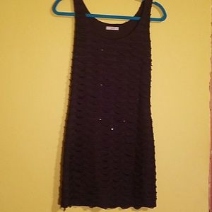 Black cocktail dress